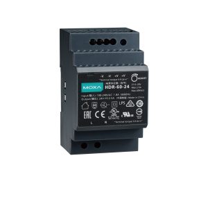 MOXA HDR-60-24 - Power Supplies 60 W/2.5 A DIN-rail 24 VDC